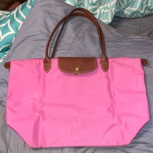 EUC pink longchamp